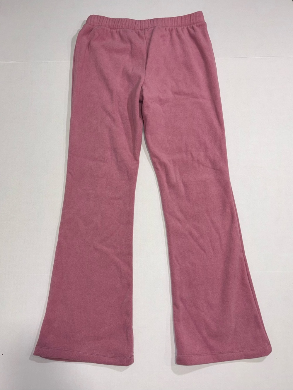 The Children's Place Girls Purple Fleece Bootcut Pants Pull On Elastic Waist 16